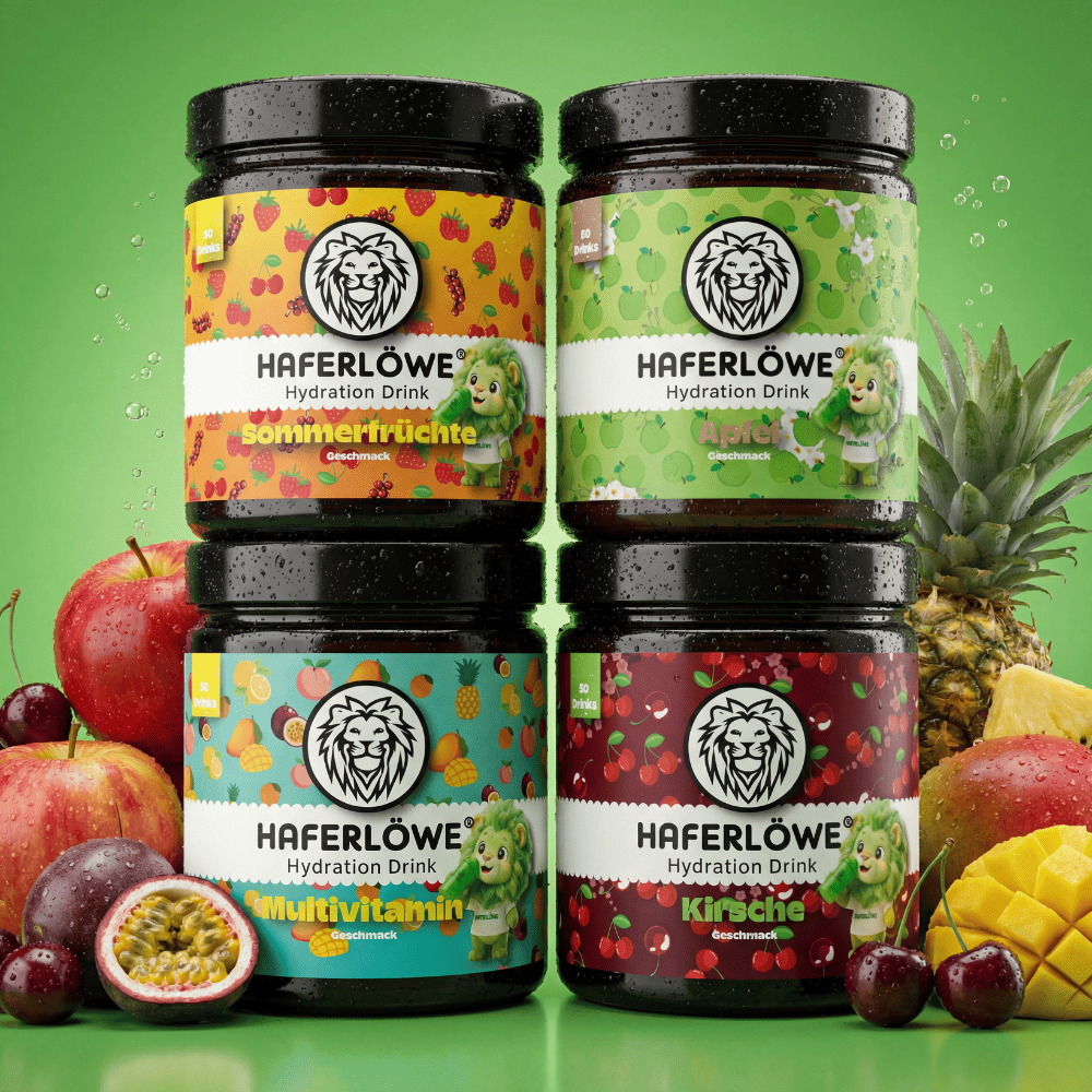 Neu: HAFERLÖWE Hydration Drinks