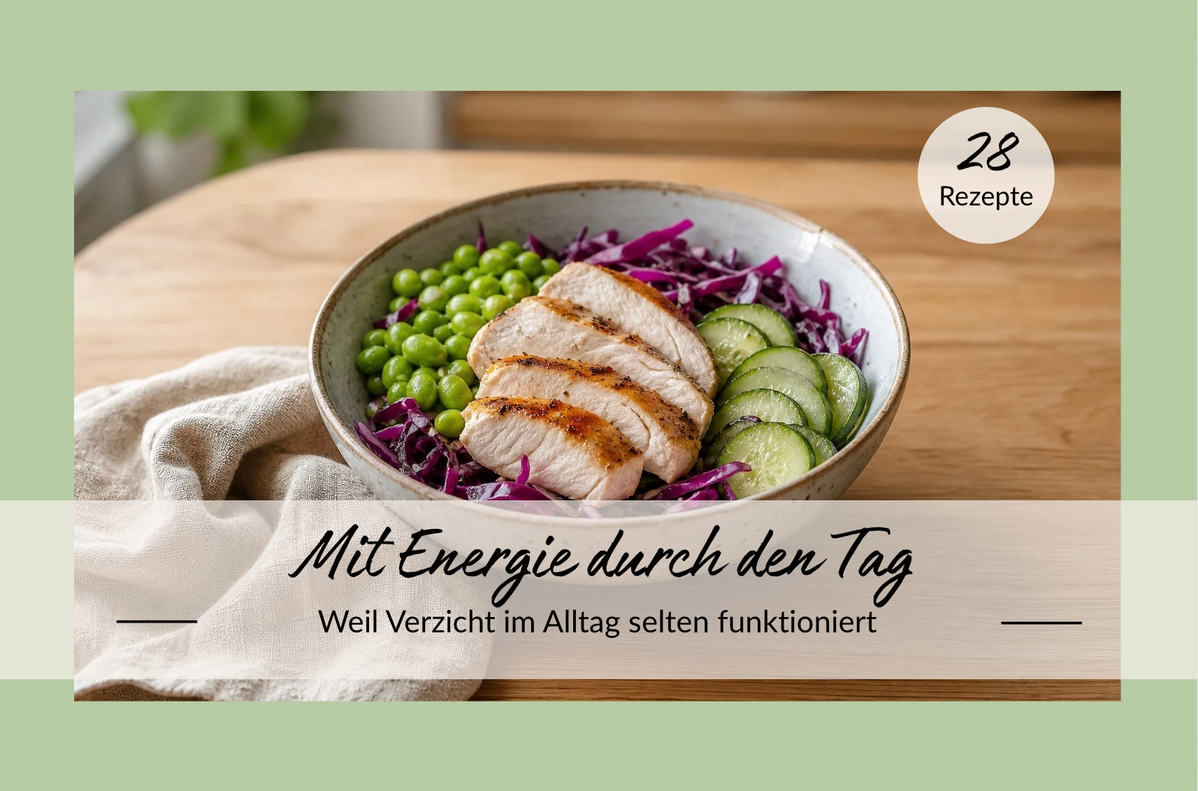Mit Energie durch den Tag - Grenzenloser Speiseplan