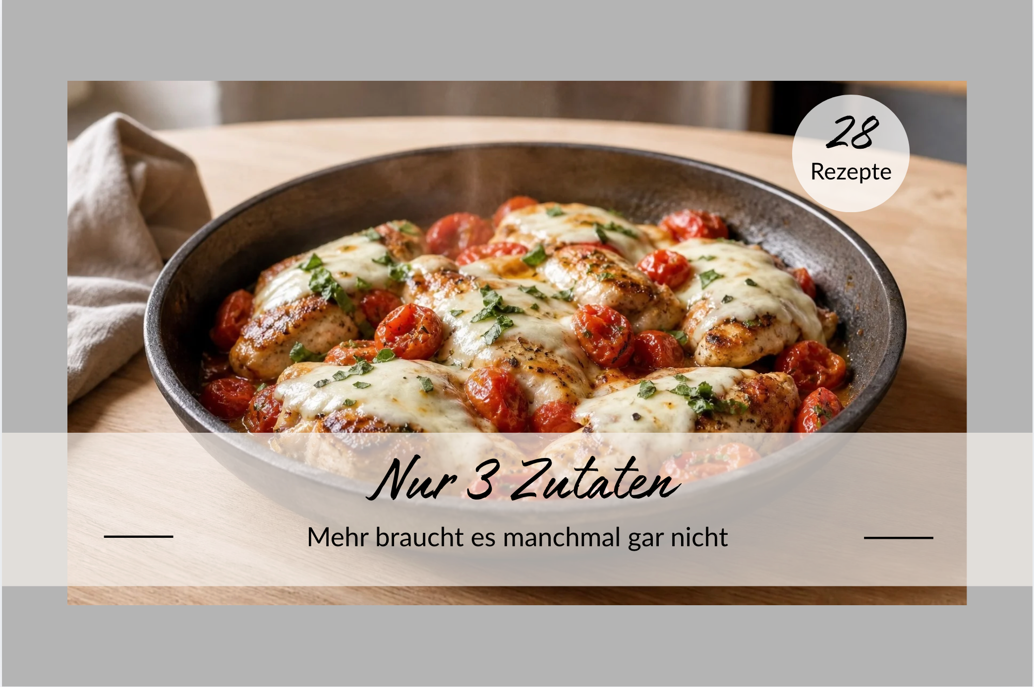 Rezeptkarten: Einzelset