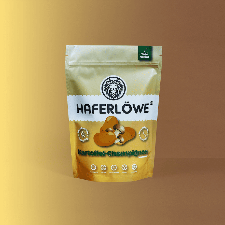 Tüte HAFERLÖWE Kartoffel Champignon für Typ 2 Diabetiker