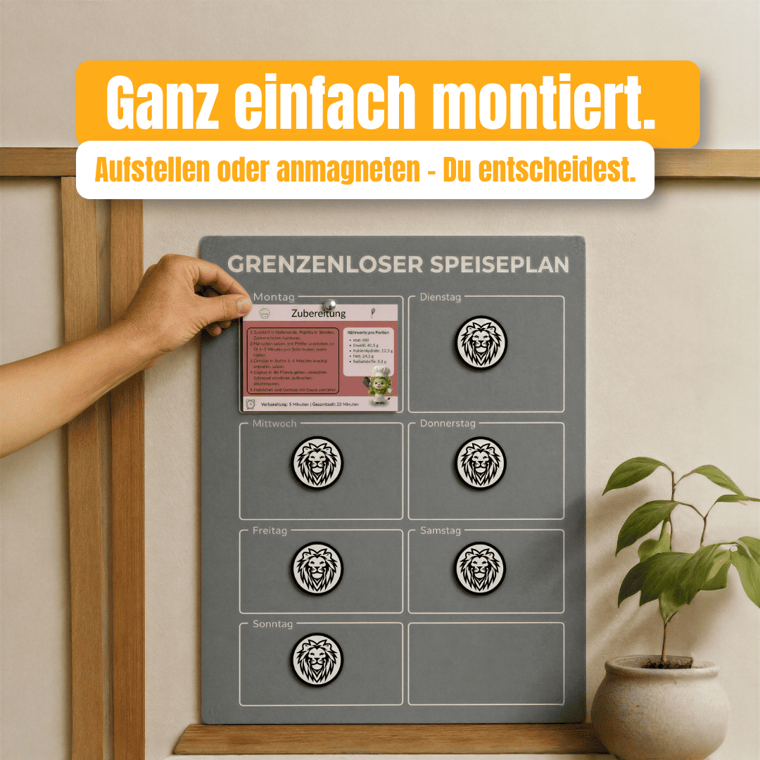 Rückwand Speiseplan®