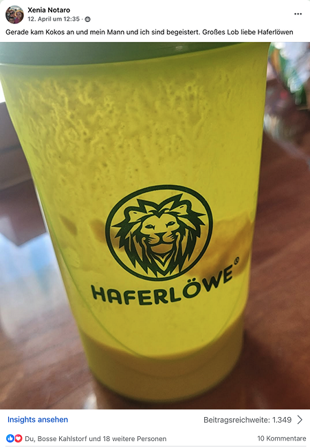 HAFERLÖWE Kokos